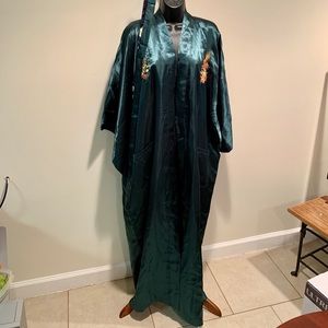 Korean Reversible Decorative Maxi Unisex Robe